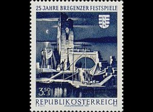 Österreich Mi.Nr. 1334 Bregenzer Festspiele, Der Zigeunerbaron (3,50)