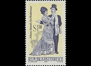 Österreich Mi.Nr. 1338 Berühmte Operetten Strauß Die Fledermaus (1,50)