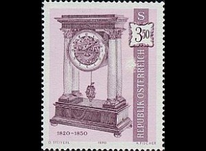 Österreich Mi.Nr. 1346 Alte Uhren Uhr von 1820-1850 (3,50)