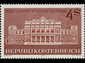 Österreich Mi.Nr. 1367 Wiener Börse, Vorderansicht (4)