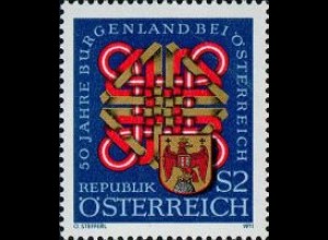 Österreich Mi.Nr. 1370 Burgenaldn, Wappen (2)