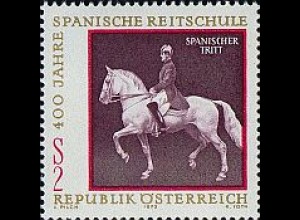 Österreich Mi.Nr. 1395 Spanische Reitschule Spanischer Tritt (2)