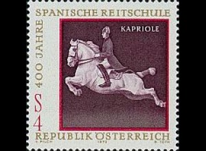 Österreich Mi.Nr. 1399 Spanische Reitschule Kapriole (4)