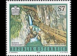Österreich Mi.Nr. 2342 Naturschönheiten Bärenschützklamm Mixnitz (7)