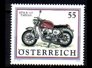 Österreich Mi.Nr. 2615 Motorräder, KTM R 125 Tarzan (55)