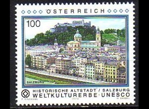 Österreich Mi.Nr. 2850 UNESCO Welterbe, Altstadt Salzburg (100)