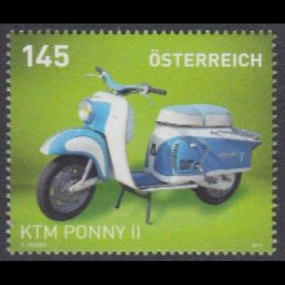 Österreich Mi.Nr. 3117 Motorräder, Motorroller KTM Ponny II (145)