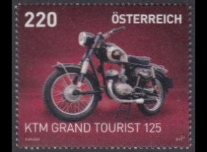 Österreich MiNr. 3387 Motorräder, KTM Grand Tourist 125 (220)