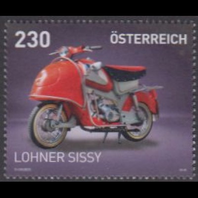 Österreich MiNr. 3445 Motorräder, Lohner Sissy (230)