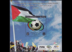 Palästina Mi.Nr. Block 36 5.J.tag Aufnahme Palästinas in die FIFA