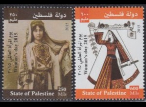 Palästina Mi.Nr. 328-29 Int.Tag der Frau (2 Werte)