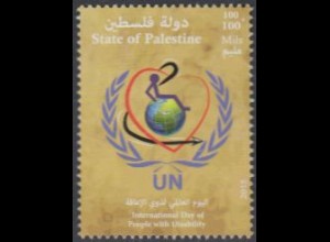 Palästina Mi.Nr. 349 Int.Tag der Behinderten (100+100)