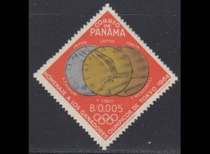 Panama Mi.Nr. 785 Olympiade 1964 Tokio, Medaillengewinner Turnen (0,005)