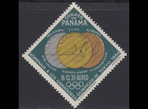 Panama Mi.Nr. 795A Olympiade 1964 Tokio, Medaillengewinner, Schwimmen (0,31)