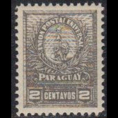 Paraguay Mi.Nr. 56 Freim. Wappenlöwe (2)