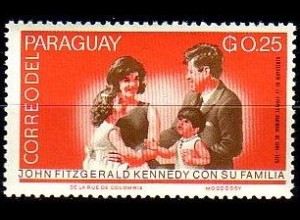 Paraguay Mi.Nr. 1456 Kennedy mit Familie (0,25)
