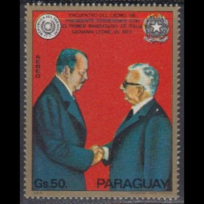 Paraguay Mi.Nr. 2515 Staatsbesuch A. Stroessner in Europa und Marokko (50)