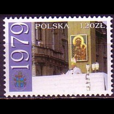 Polen Mi.Nr. 4019 25 J.Pontifikat Johannes Paul II, 1979, Warschau (1,20)