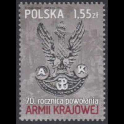 Polen Mi.Nr. 4548 Polnische Heimatarmee (1,55)