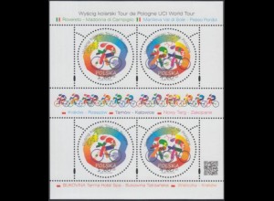 Polen Mi.Nr. Klbg.4619-20 Radrennen Tour de Pologne (mit 2 x 4619-20)