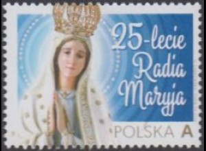 Polen MiNr. 4886 Radio Maryja, Unsere liebe Frau von Fatima (A)