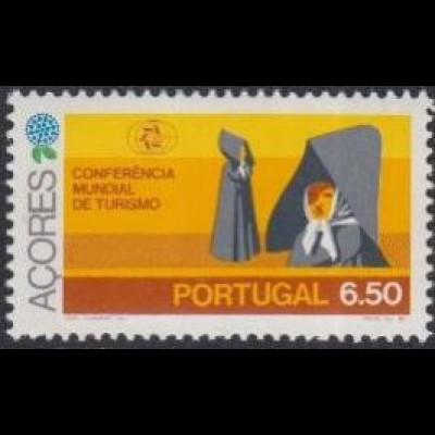 Portugal-Azoren Mi.Nr. 339 Int.Tourismuskonferenz Manila, Frauen i.Tracht (6,50)