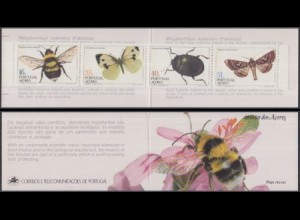 Portugal-Azoren Mi.Nr. MH 4 Insekten (mit 1xMiNr.365-368C)