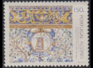 Portugal-Azoren Mi.Nr. 445 Azulejos, Altarfront Kirche Santa Maria (150)