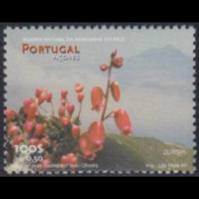 Portugal-Azoren Mi.Nr. 470 Europa 99, Natur-+Nationalparks, Berg Pico (100/0,50)