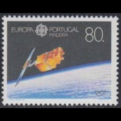 Portugal-Madeira Mi.Nr. 148 Europa 91, Europ.Weltraumfahrt, SPOT (80)