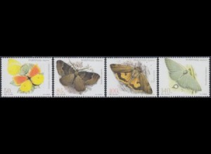 Portugal-Madeira Mi.Nr. 193-96A Einheimische Schmetterlinge (4 Werte)