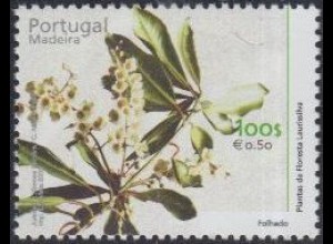 Portugal-Madeira Mi.Nr. 207 Pflanzen der Lorbeerwälder, Klebsame (100/0,50)