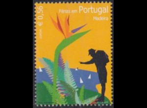 Portugal-Madeira Mi.Nr. 229 Europa 04, Ferien, Wanderer an Küste (0,56)