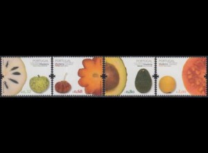 Portugal-Madeira Mi.Nr. 291-94 Früchte aus Madeira (4 Werte)