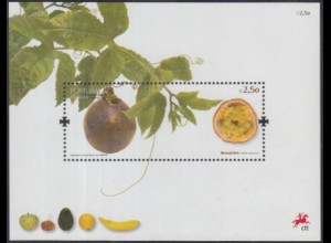 Portugal-Madeira Mi.Nr. Block 43 Früchte aus Madeira, Purpurgranadilla