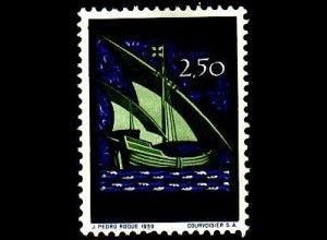 Portugal Mi.Nr. 893 500. Todestag von Heinrich dem Seefahrer, Karavelle (2,50)