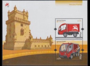 Portugal Mi.Nr. Block 345 Europa 13, Postfahrzeuge, Elektrofahrzeuge