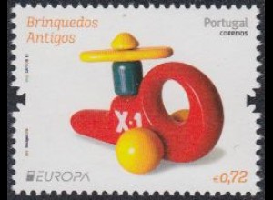 Portugal Mi.Nr. 4036 Europa 15, Hist.Spielzeug, Babyrassel (0,72)