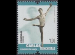 Portugal Mi.Nr. 4091 Pioniere des Tanzes, Ctrincheiras, Balletttänzer (1,00)