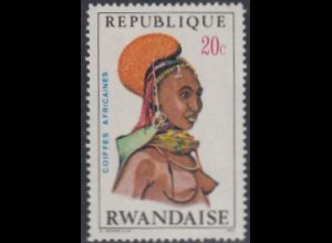 Ruanda Mi.Nr. 439A Afrik. Kopfbedeckungen, Westafrika (20)