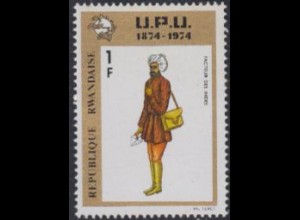 Ruanda Mi.Nr. 664A 100Jahre UPU, Indischer Postbote (1)