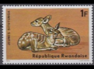 Ruanda Mi.Nr. 676A Antilopen, Sitatunga (1)
