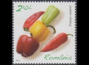 Rumänien Mi.Nr. 6623 Gesunde Ernährung, Paprika (2,10)