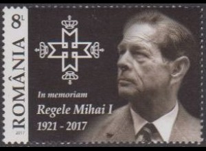 Rumänien MiNr. 7312 Tod von König Michael I (8)