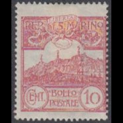 San Marino Mi.Nr. 36 Freim. Monte Titano (10)