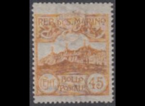 San Marino Mi.Nr. 41 Freim. Monte Titano (45)