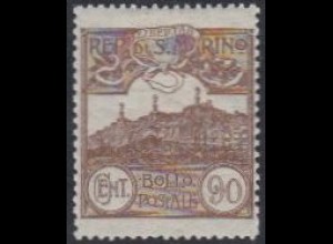 San Marino Mi.Nr. 78 Freim. Monte Titano (90)