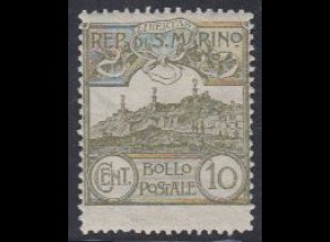 San Marino Mi.Nr. 110 Freim. Monte Titano (10)
