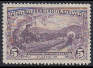 San Marino Mi.Nr. 144 700.Todestag Hl.Franziskus v.Assisi, Tod des Heiligen (5)