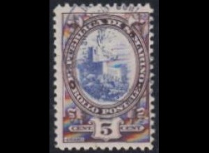 San Marino Mi.Nr. 145 Freim. Nationale Symbole, Rocca-Kastell (5)